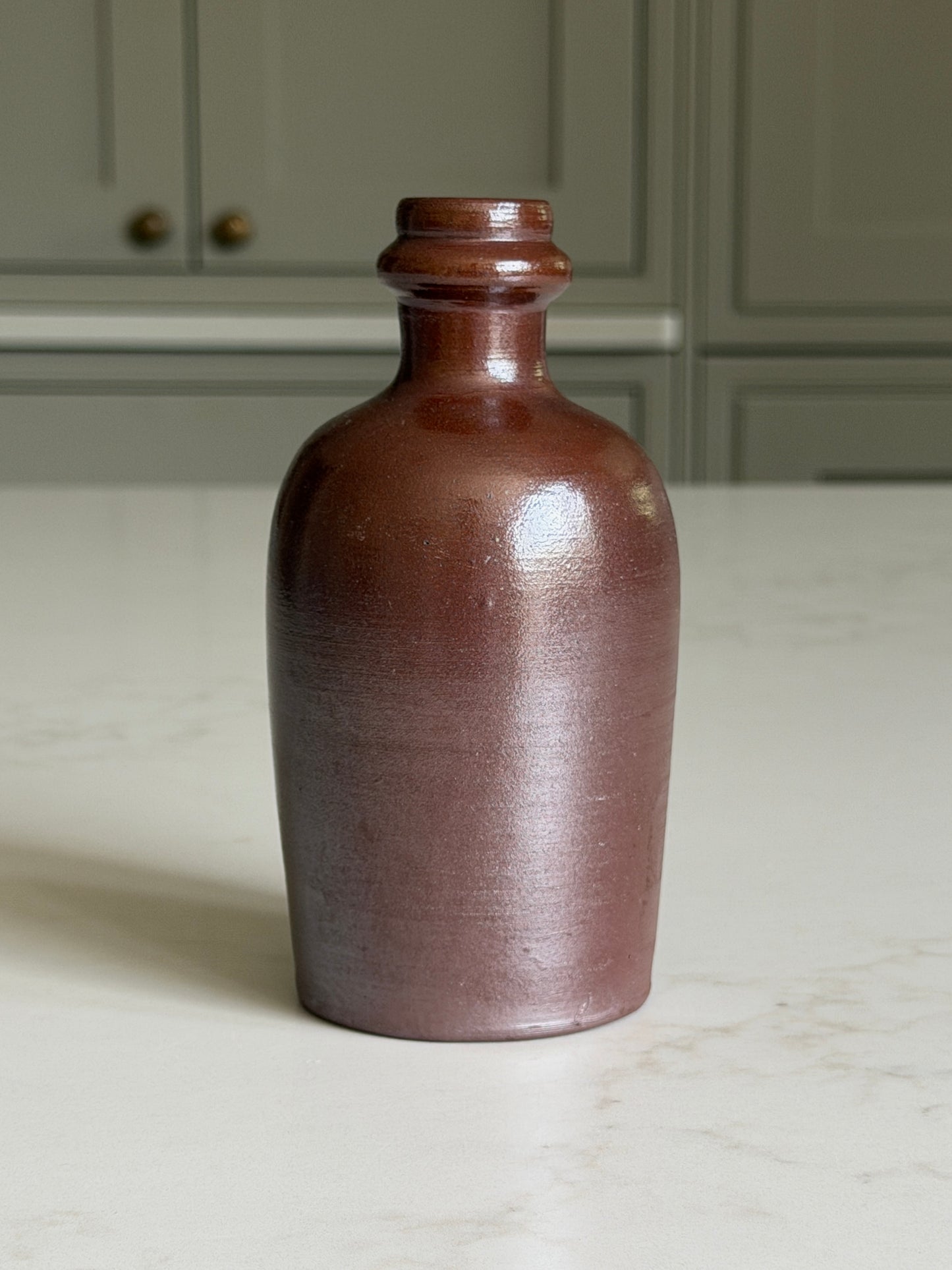 Antique Bottle - Dark Brown