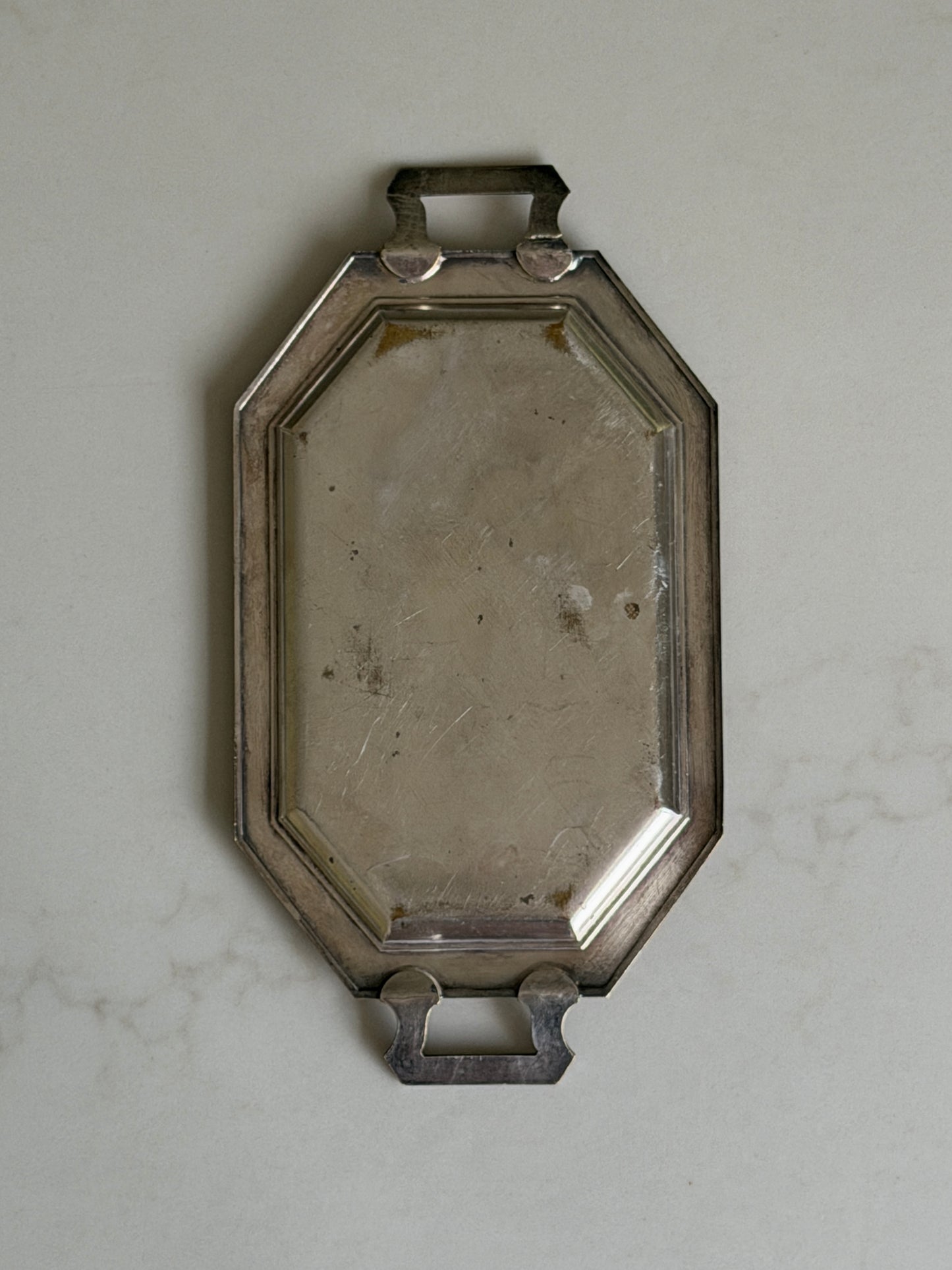 Silver Handled Tray