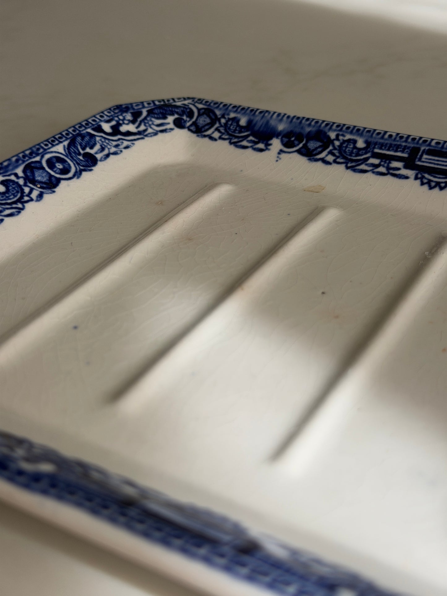 Blue & White Utility Dish