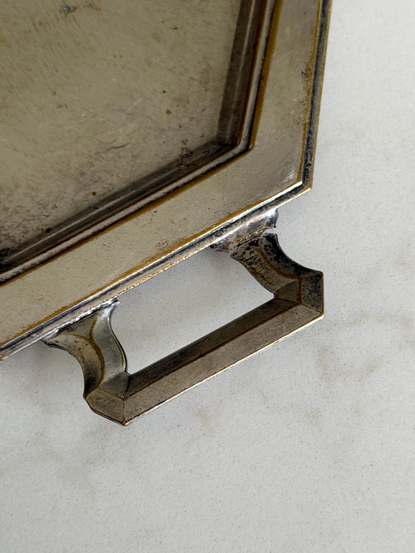 Silver Handled Tray