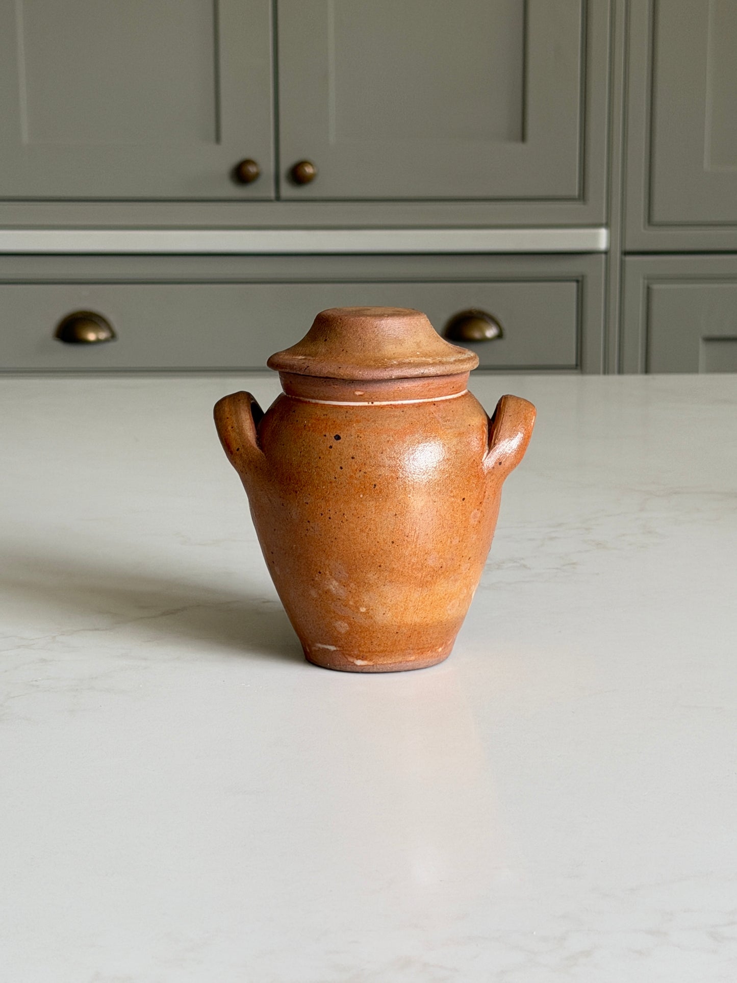 XS Lidded Terracotta French Confit Pot
