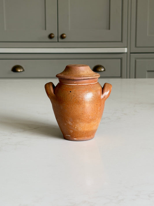 XS Lidded Terracotta French Confit Pot