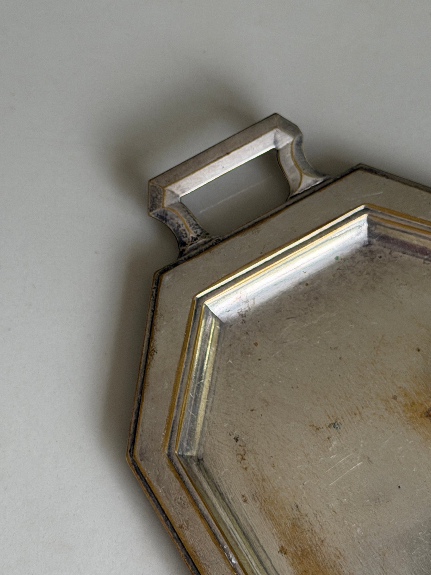 Silver Handled Tray