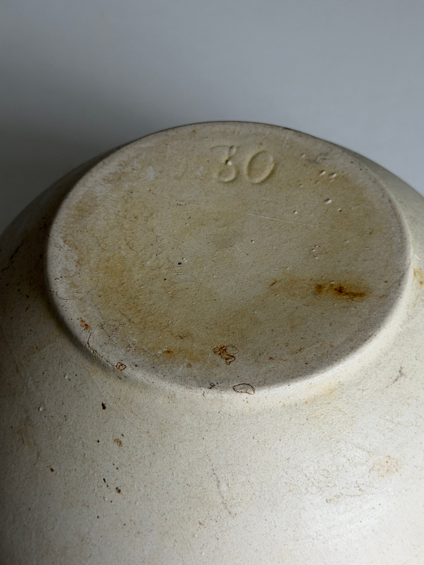 Off-White French Baking Bowl