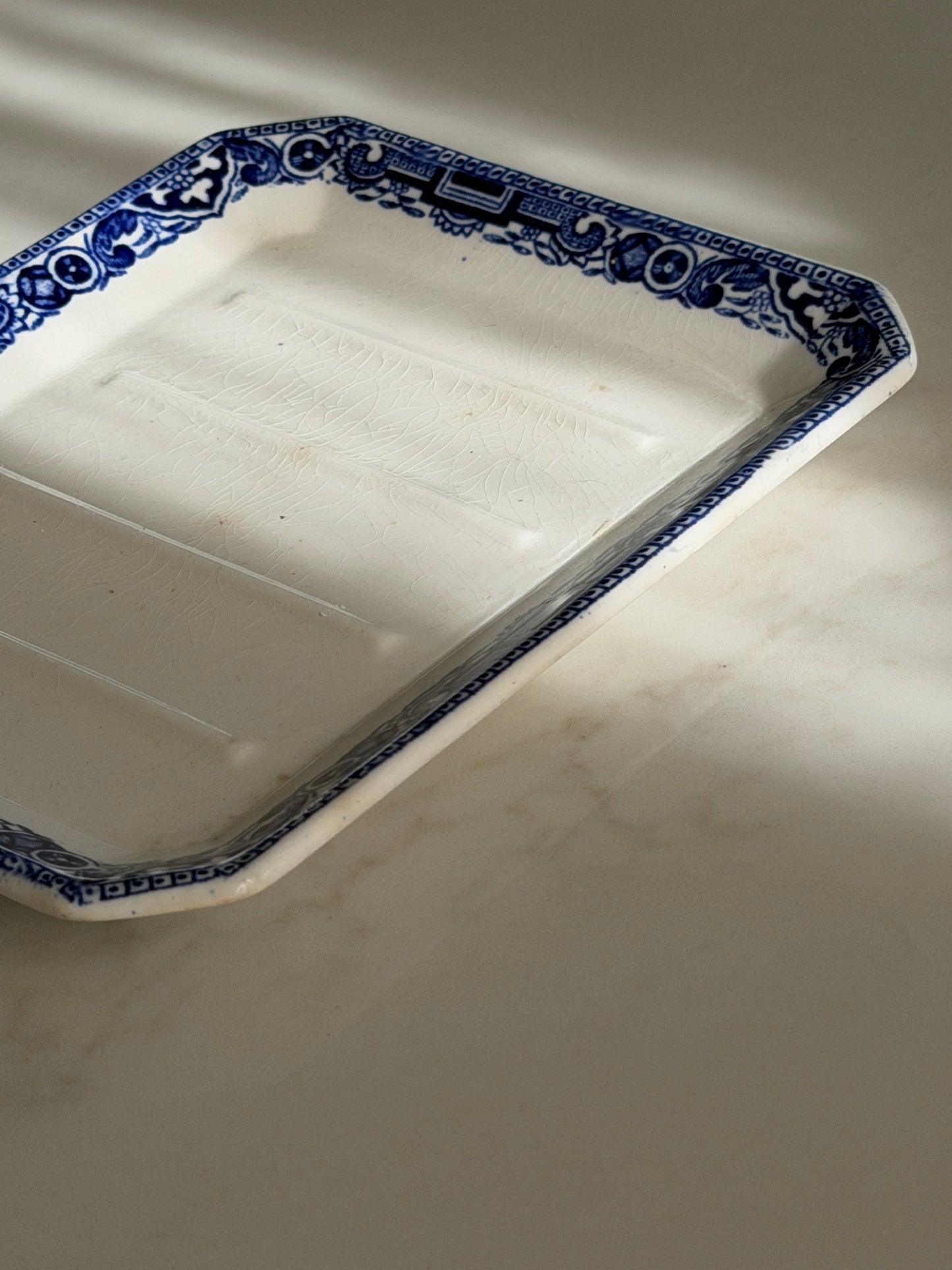 Blue & White Utility Dish