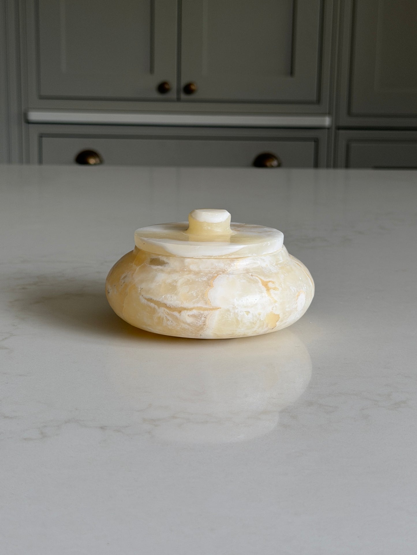 Onyx Lidded Pot