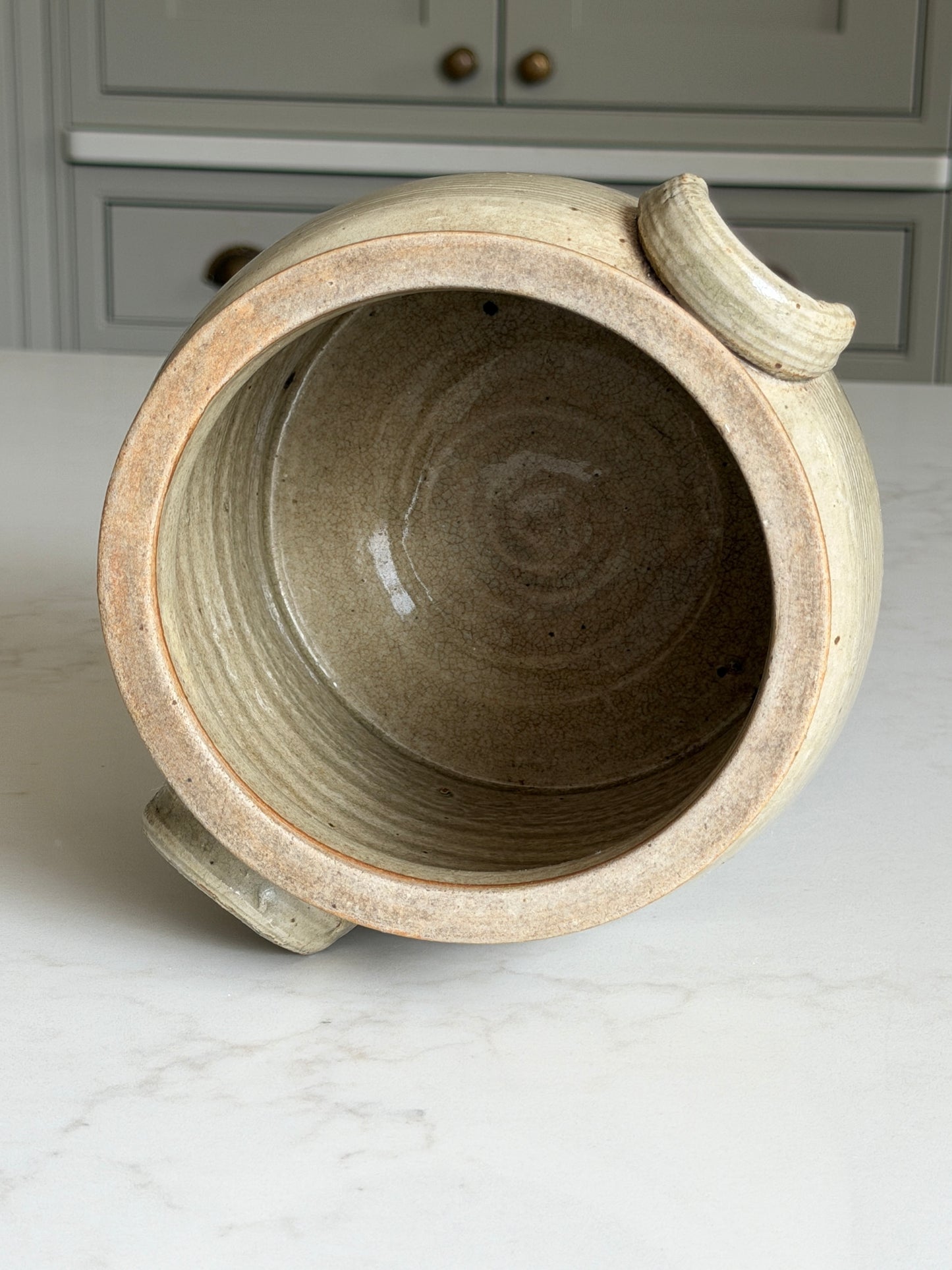 French Confit Pot - Greeny Grey