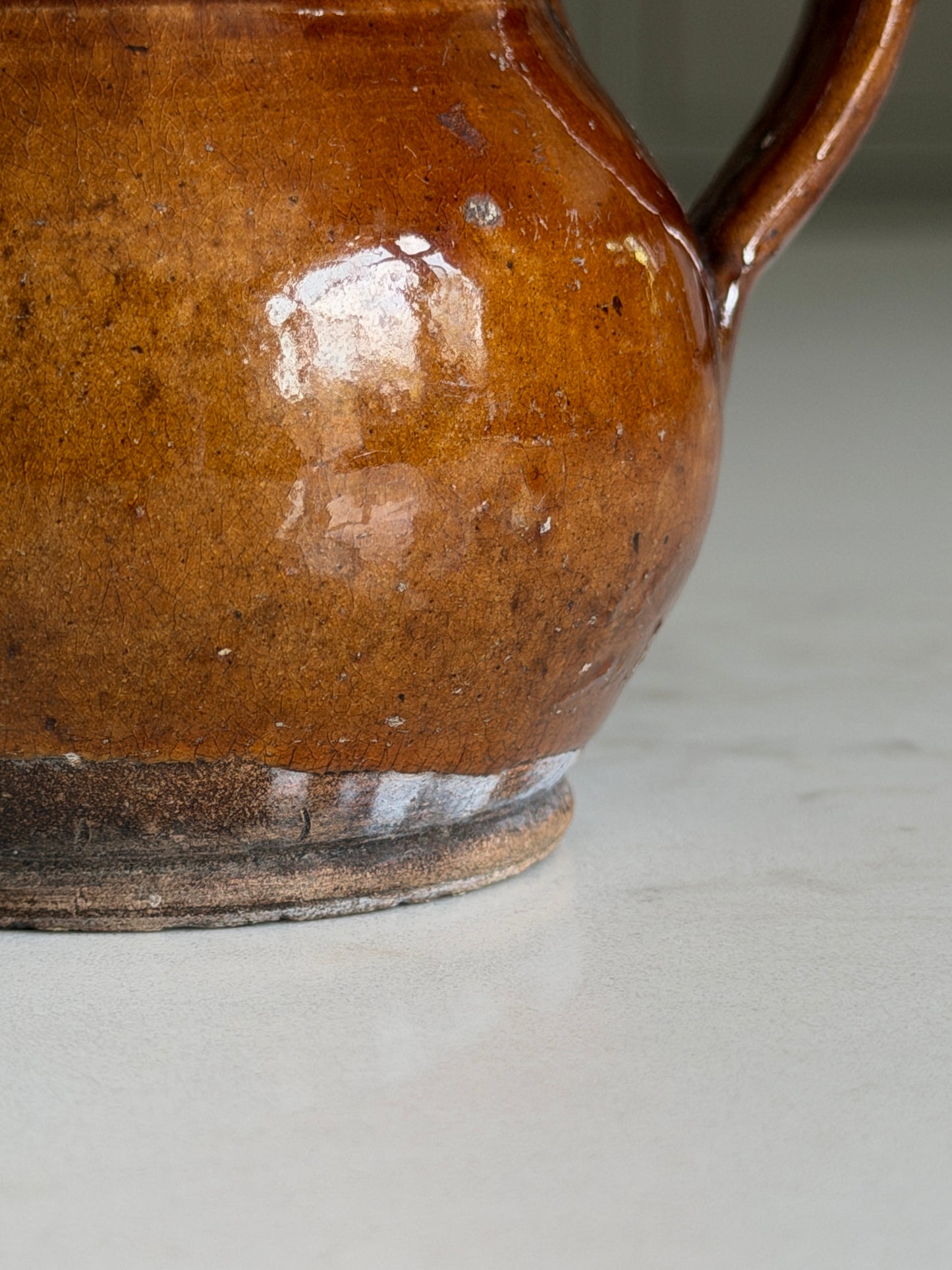Small Brown French jug