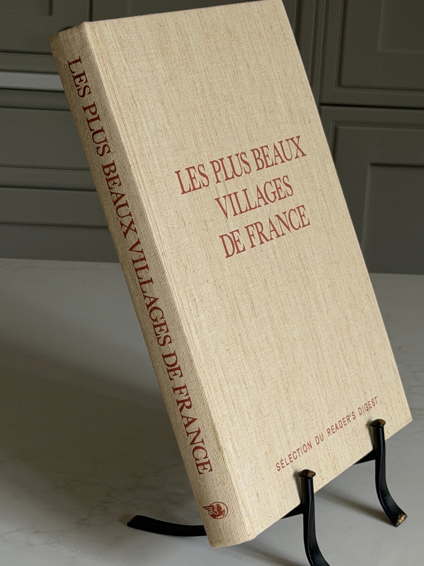 French Linen Bound Book 'Les Plus Beaux Villages De France'