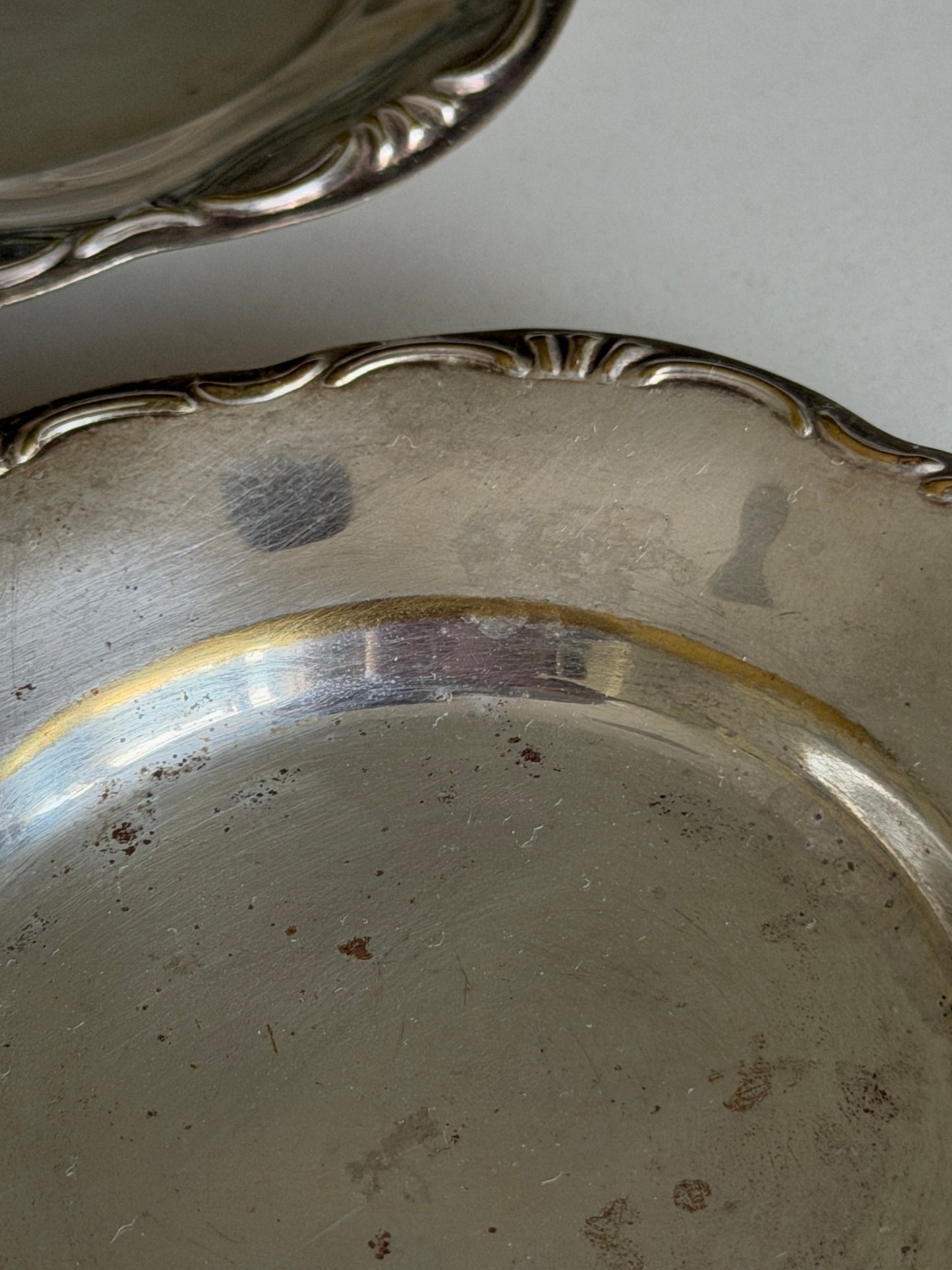 Pair of Mini Silver Dishes