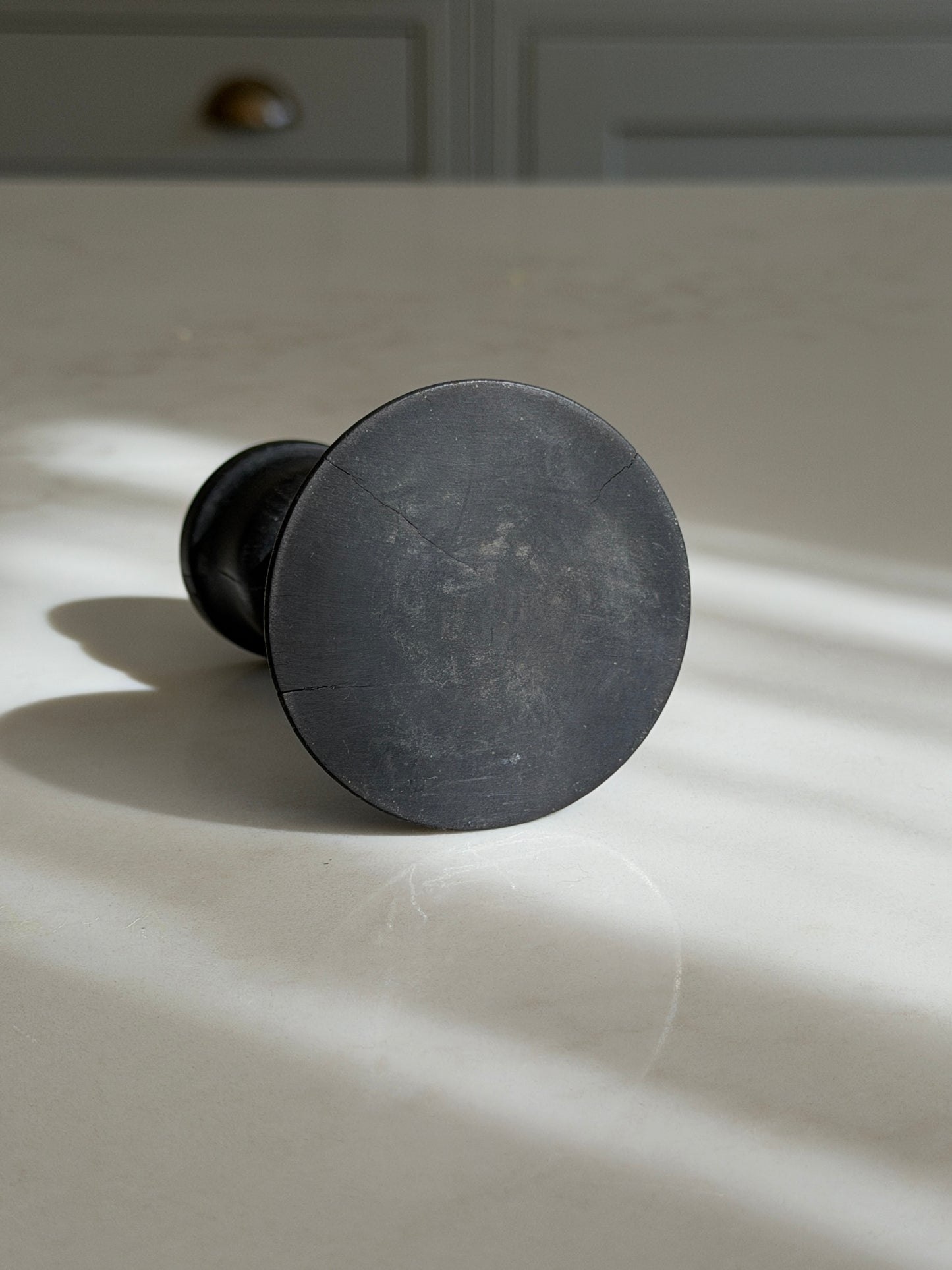 Ebony Candlestick Holder