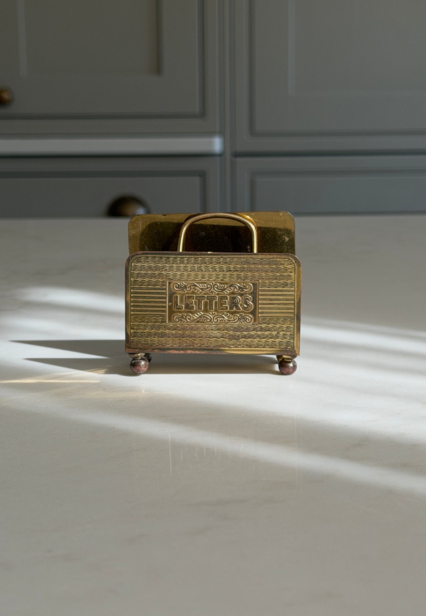 Brass Letter holder