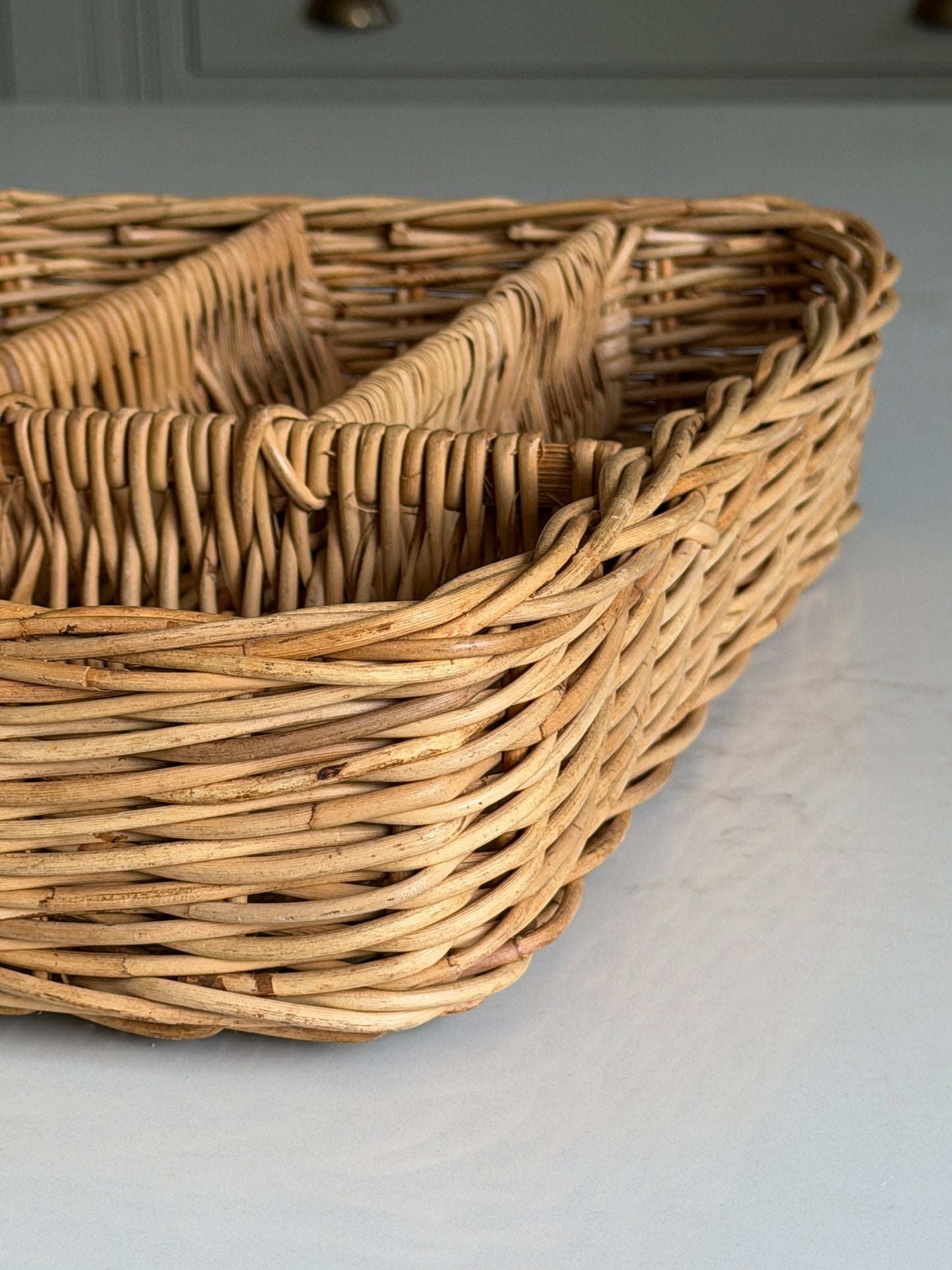 Wicker Cutlery Tray