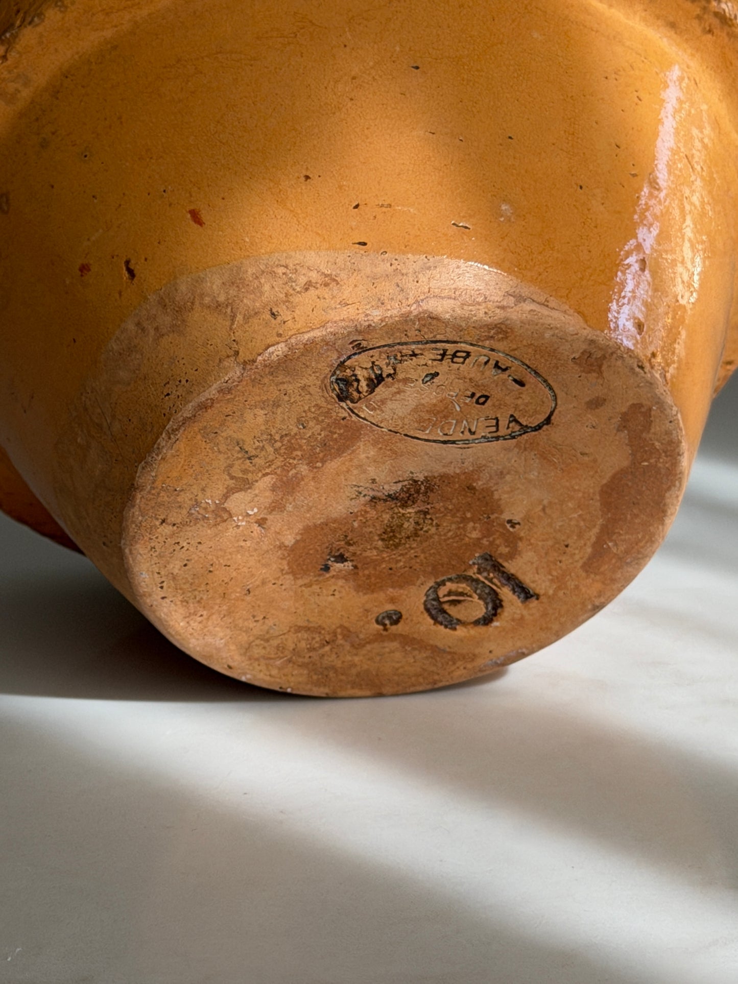 Yellow French Provincial Dairy Bowl