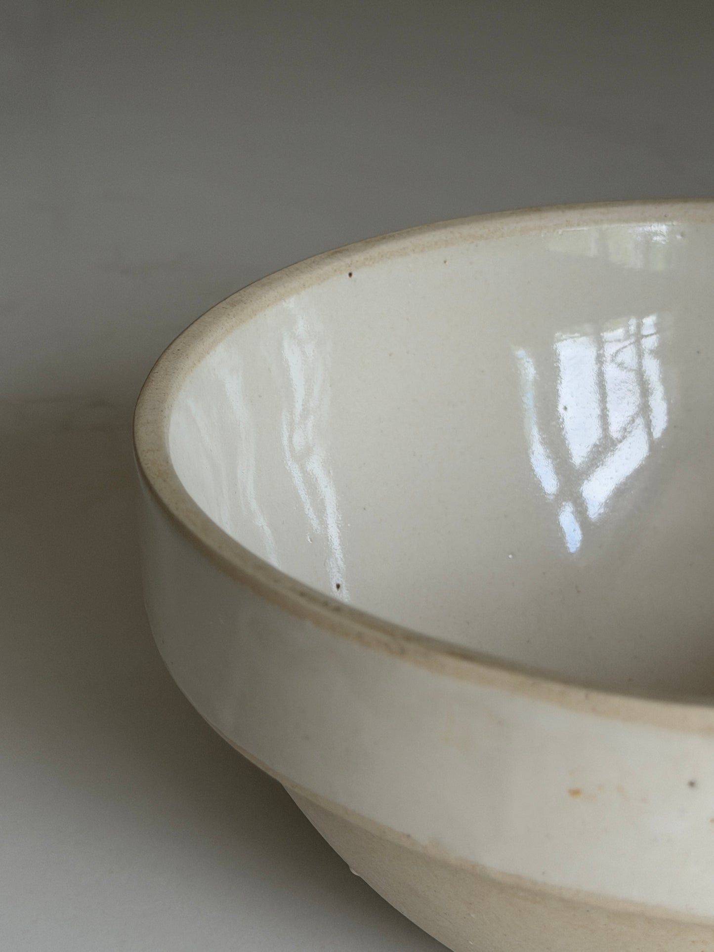 Off-White French Baking Bowl