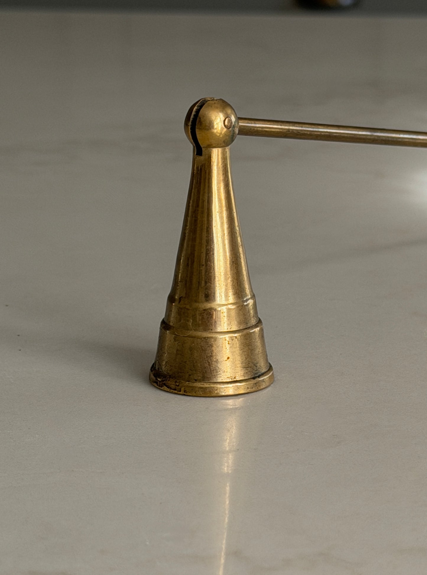 Brass Handled Candle Snuffer