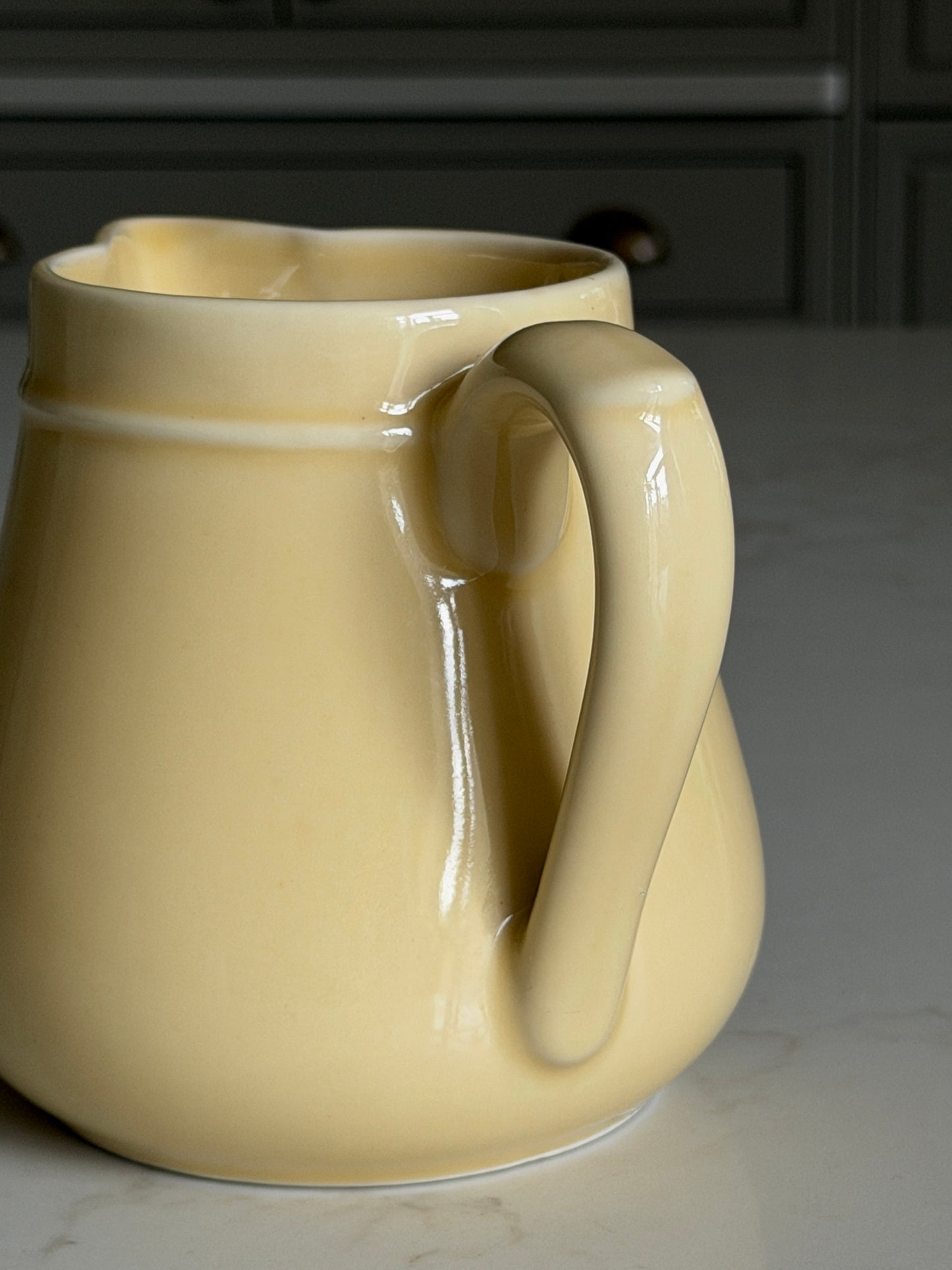 Butter Yellow French Jug