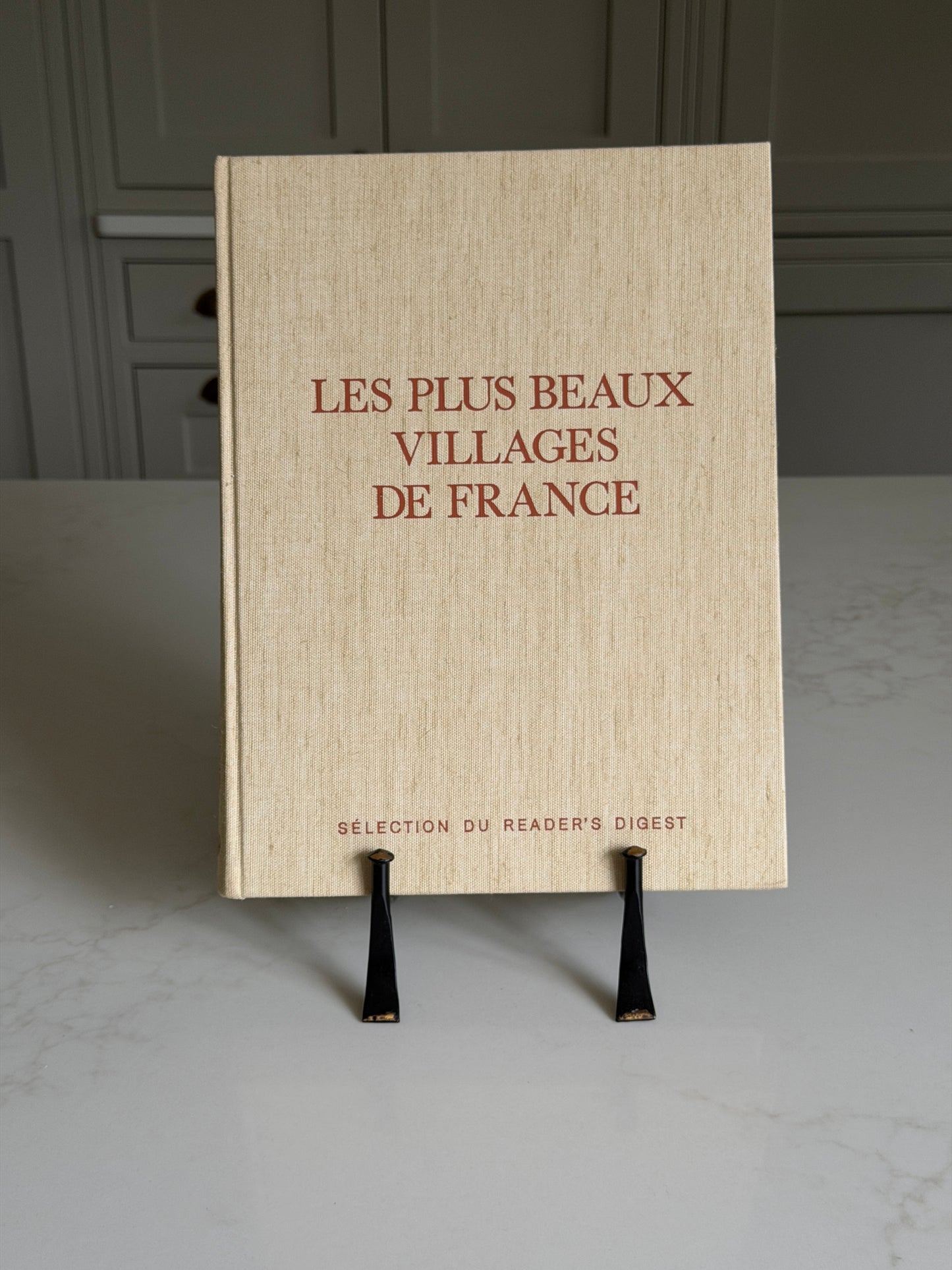 French Linen Bound Book 'Les Plus Beaux Villages De France'