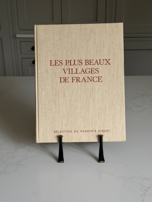 French Linen Bound Book 'Les Plus Beaux Villages De France'