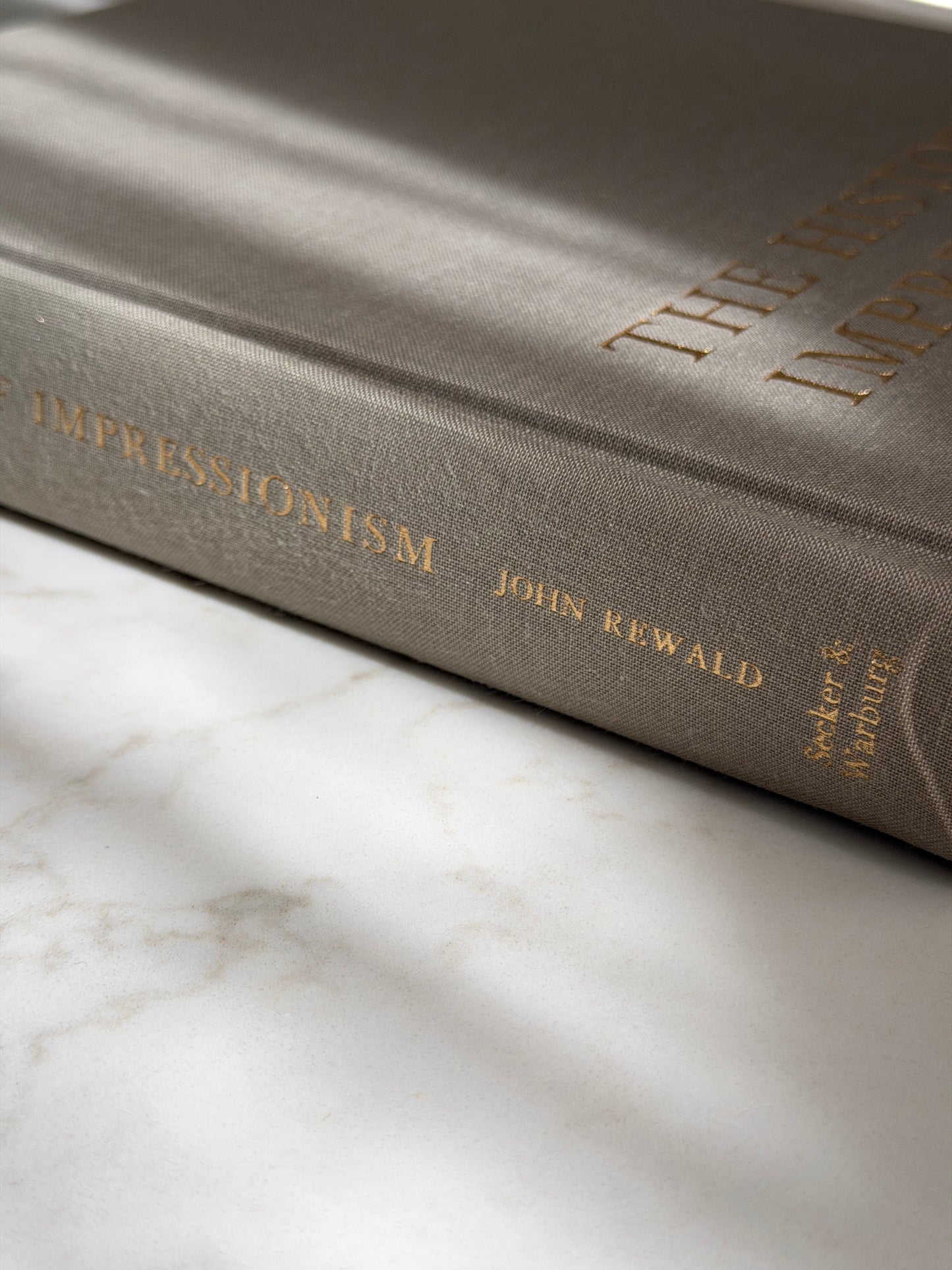 The History of Impressionism Book