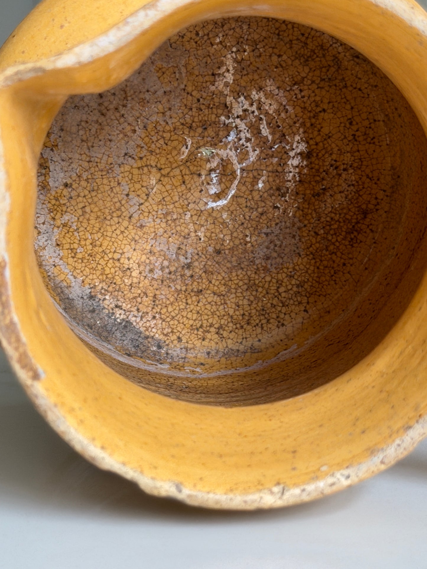 Ochre & Brown French Jug