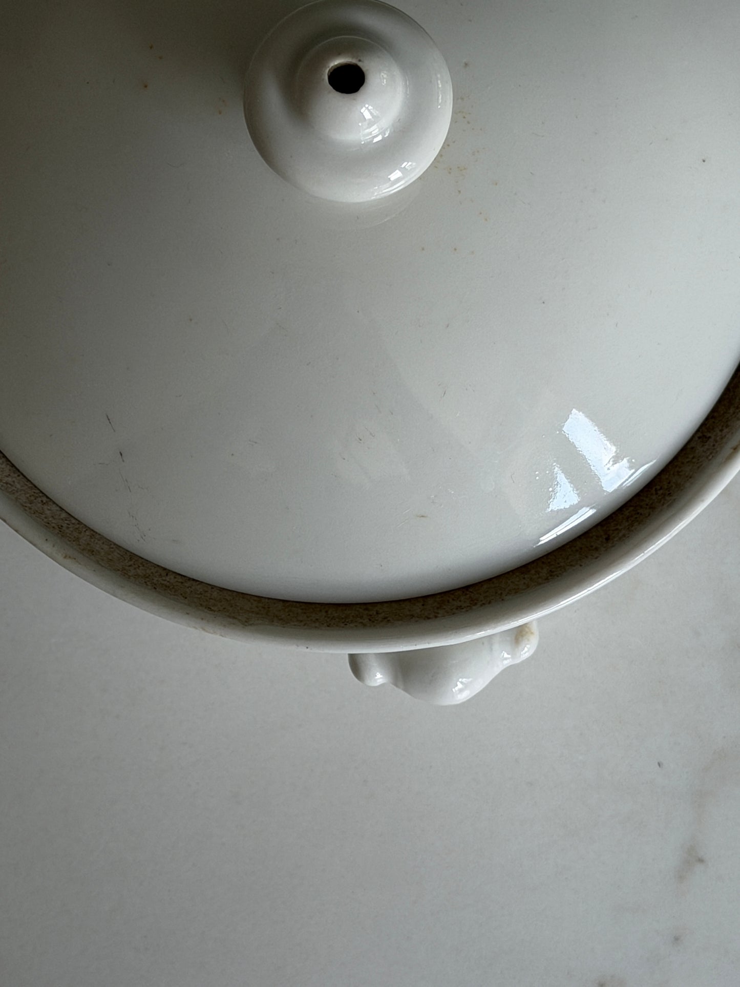 French Porcelain Lidded Tureen