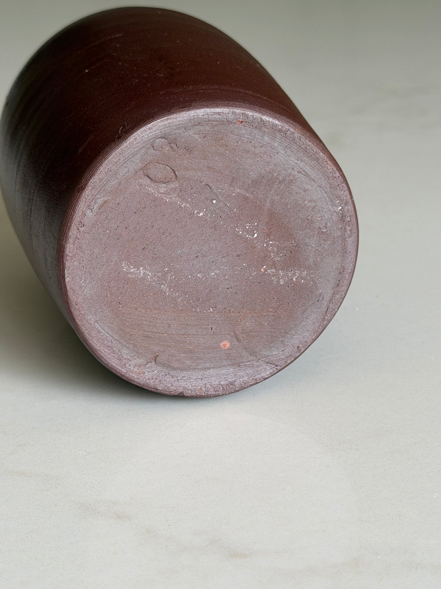 Antique Bottle - Dark Brown