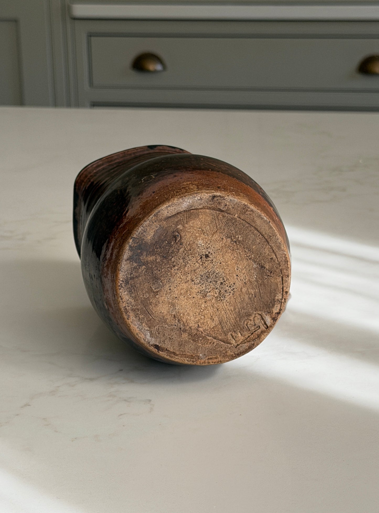 Espresso Brown Wide Neck French Jug