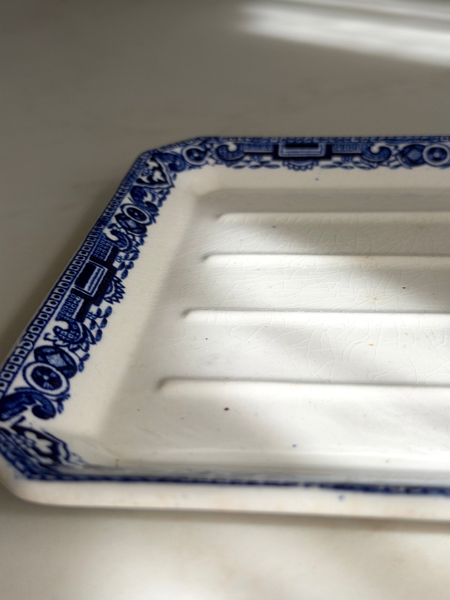 Blue & White Utility Dish