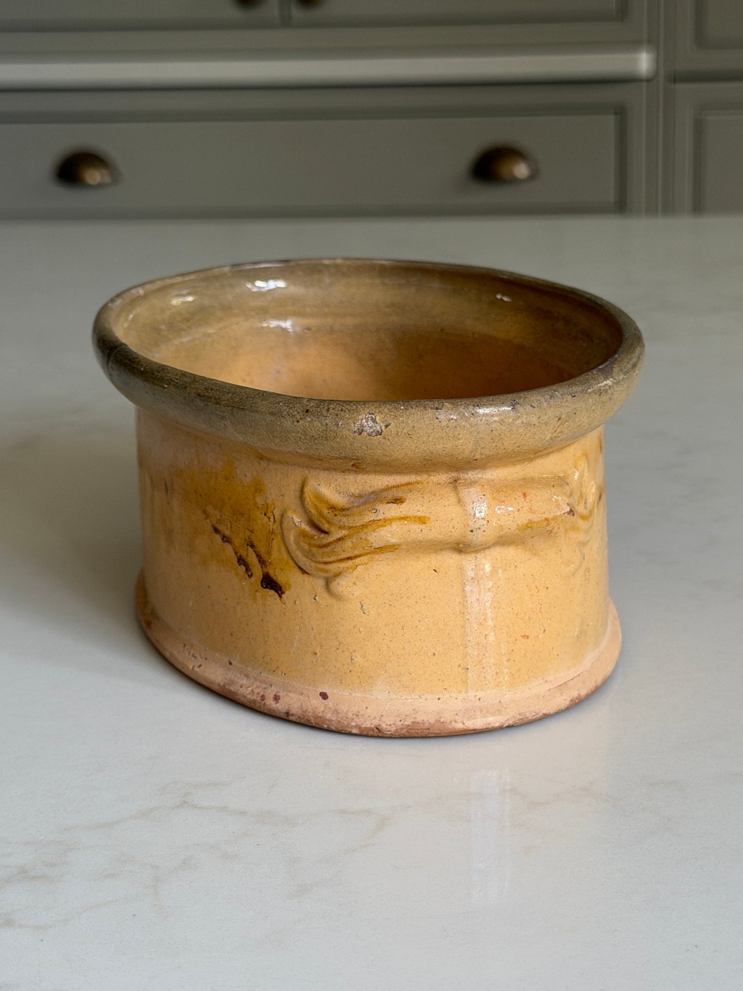 Ochre Oval French Terrine