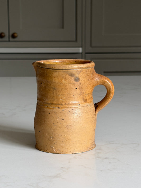Wide Neck French Jug - Honey
