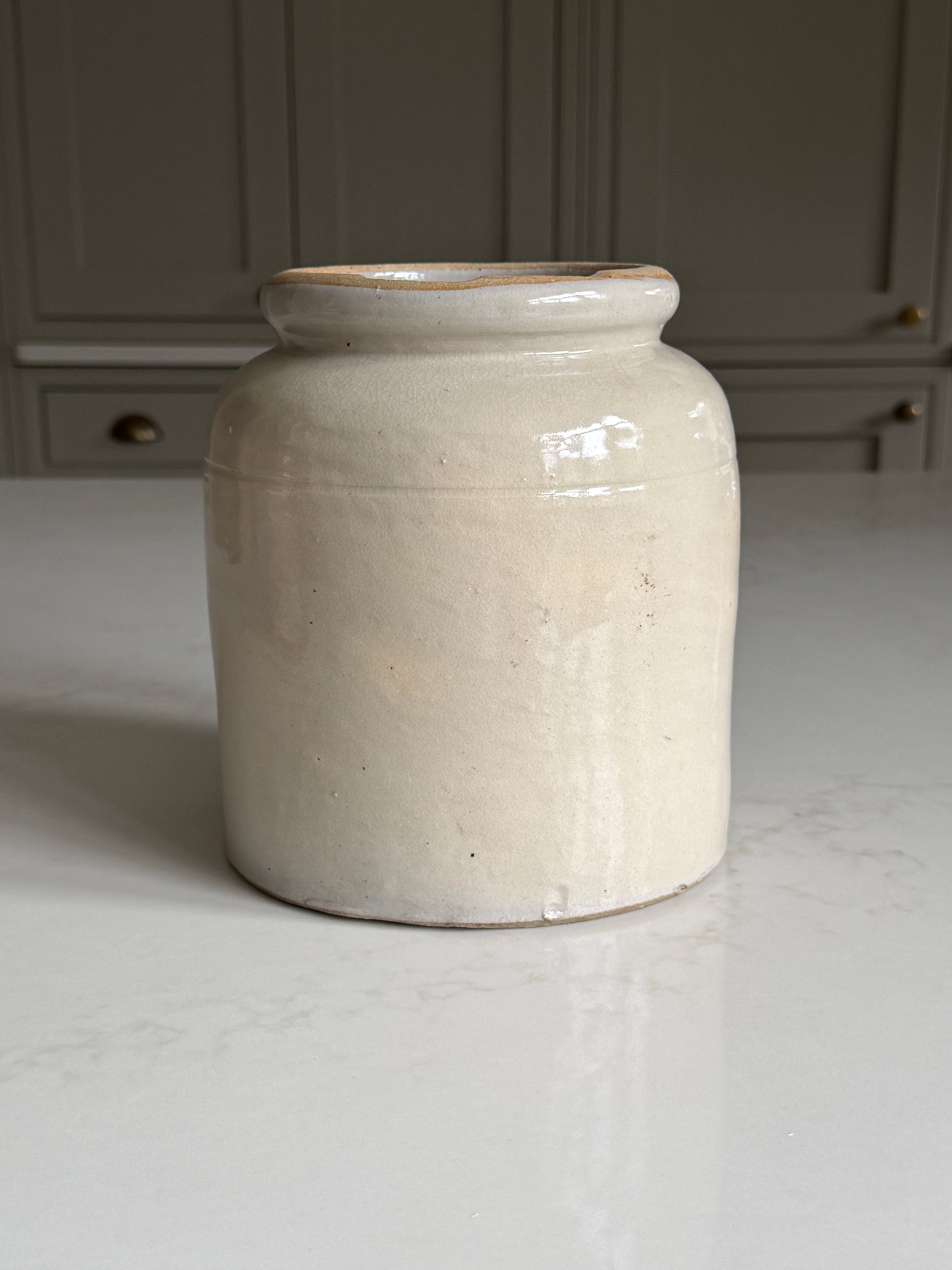 Large French Stoneware Pot