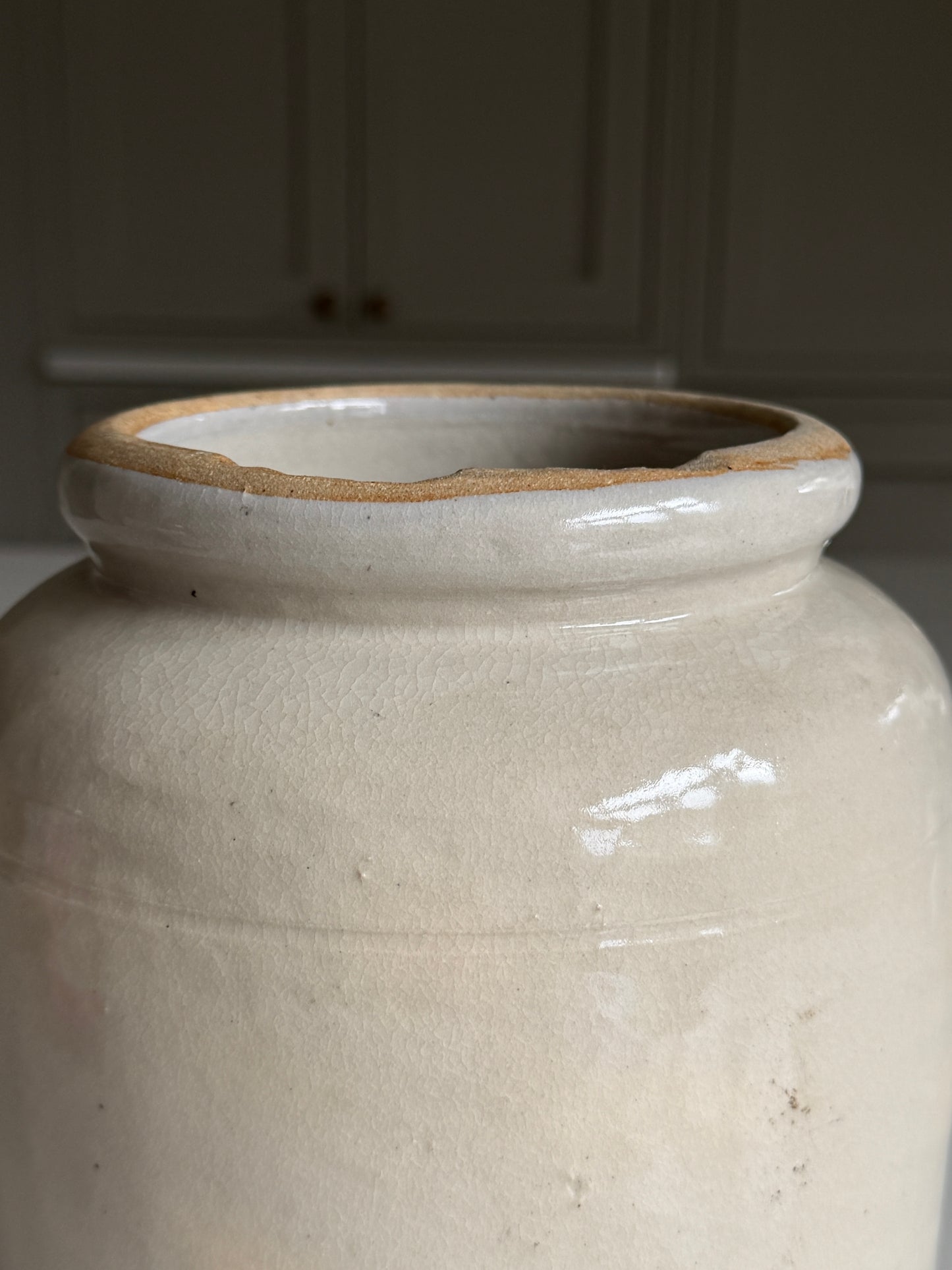 Large French Stoneware Pot