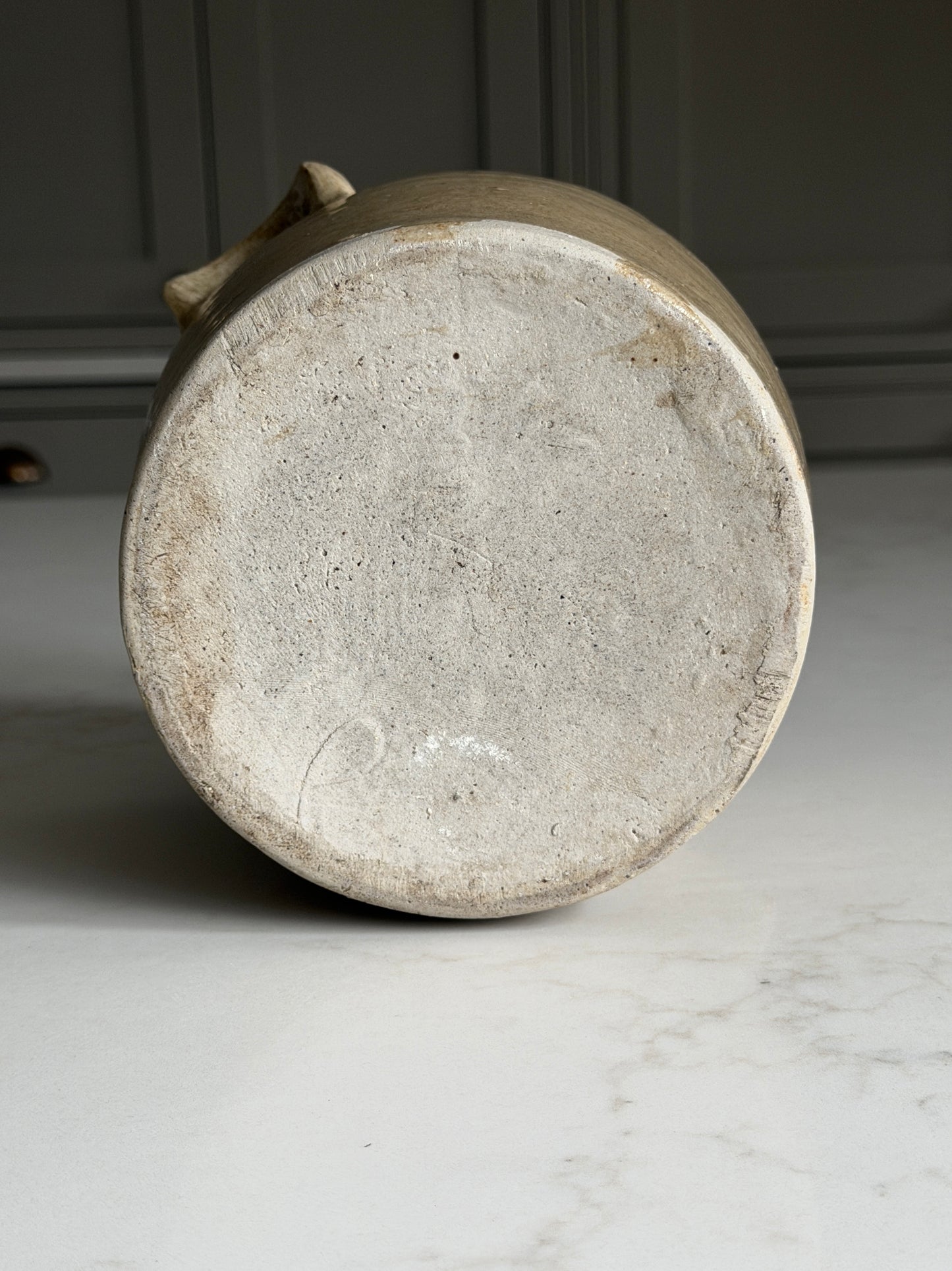 Mottled Caramel French Confit Pot