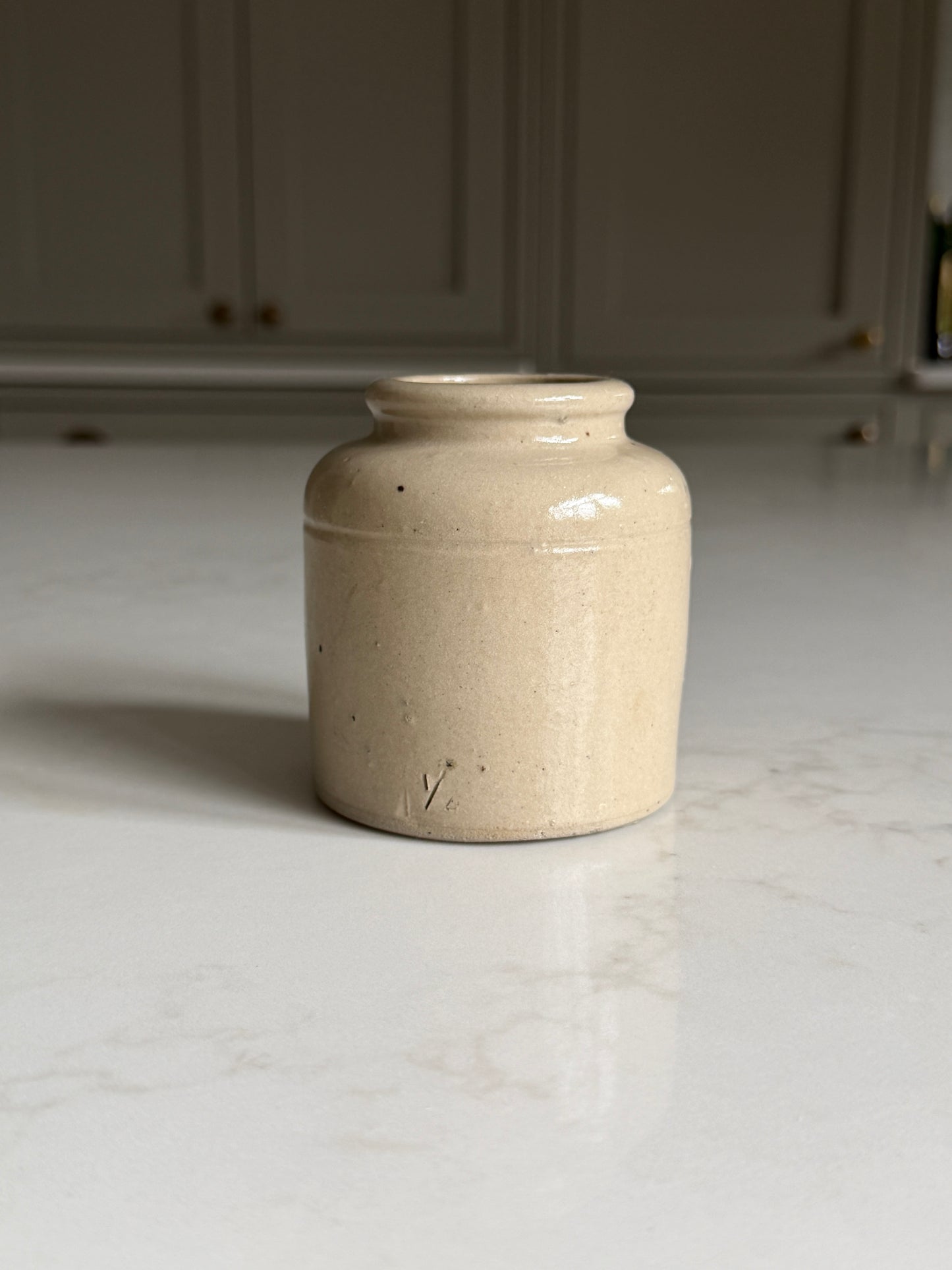 Small French Stoneware Pot