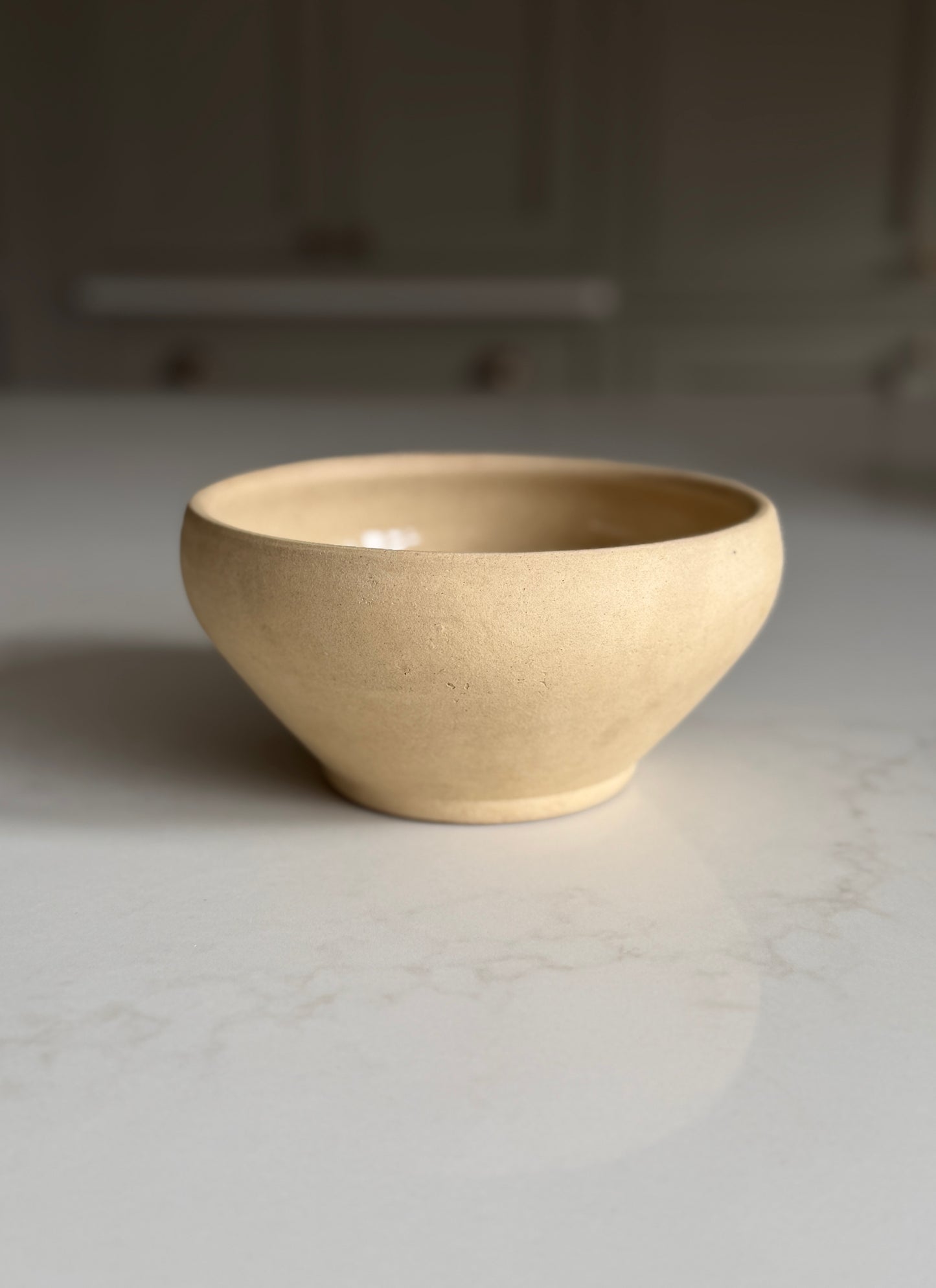 Half-Glazed French Provincial Stoneware Bowls