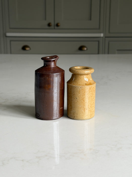 Stoneware Inkwells