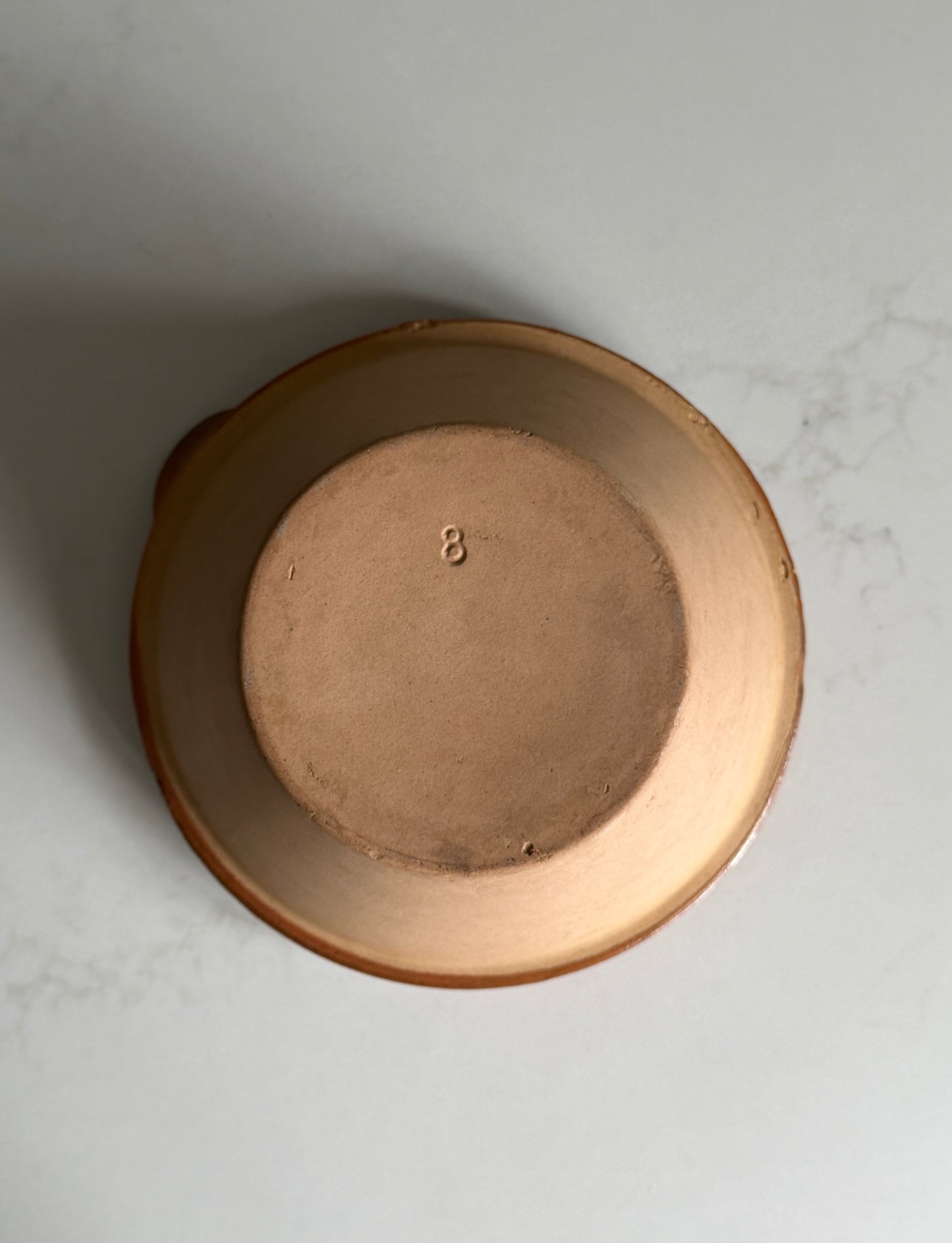 Medium Brown French Baking Bowl