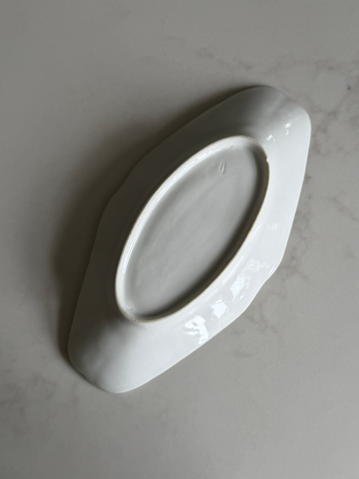 Mini White Oval Platters