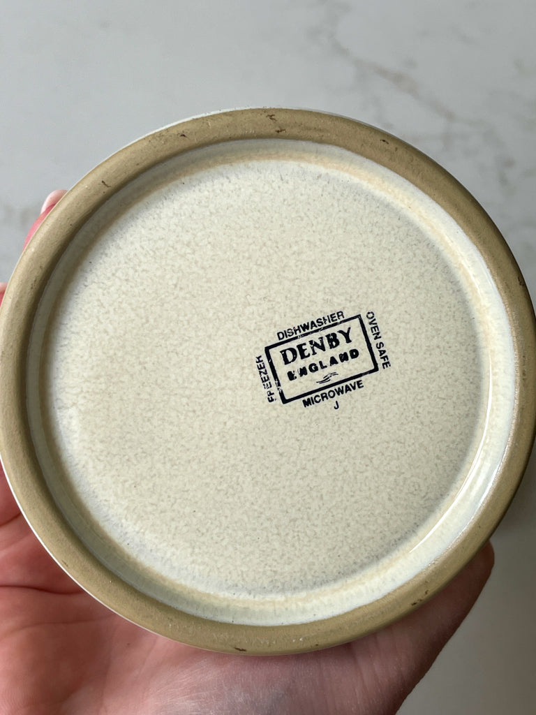 Vintage Denby Sugar Pot