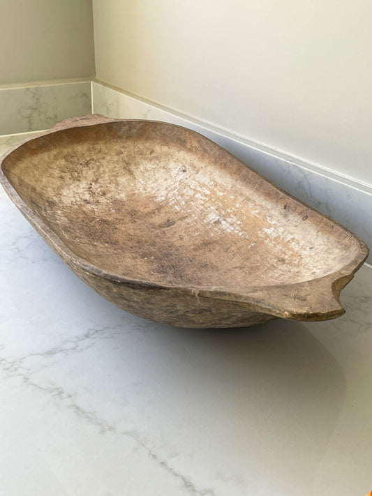 Vintage Medium Wooden Dough Trough