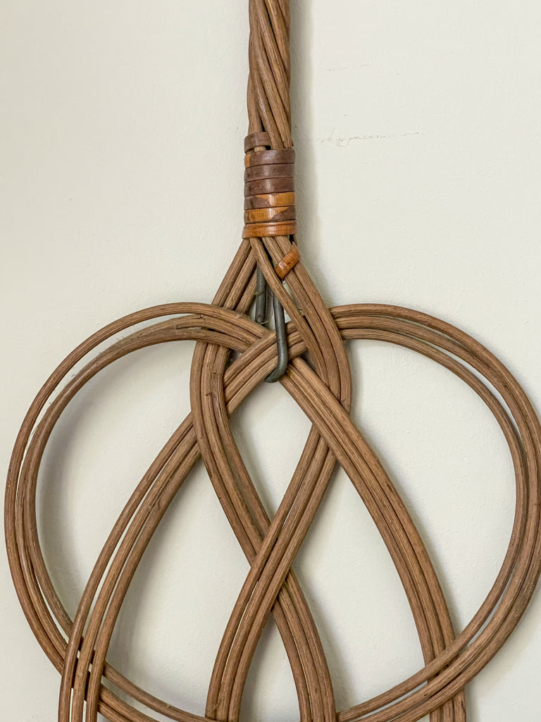 Vintage Wicker Rug Beater
