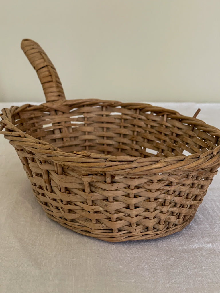 Vintage Wicker Bread Basket