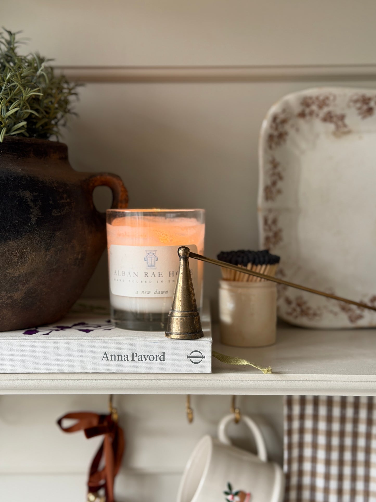 Brass Handled Candle Snuffer