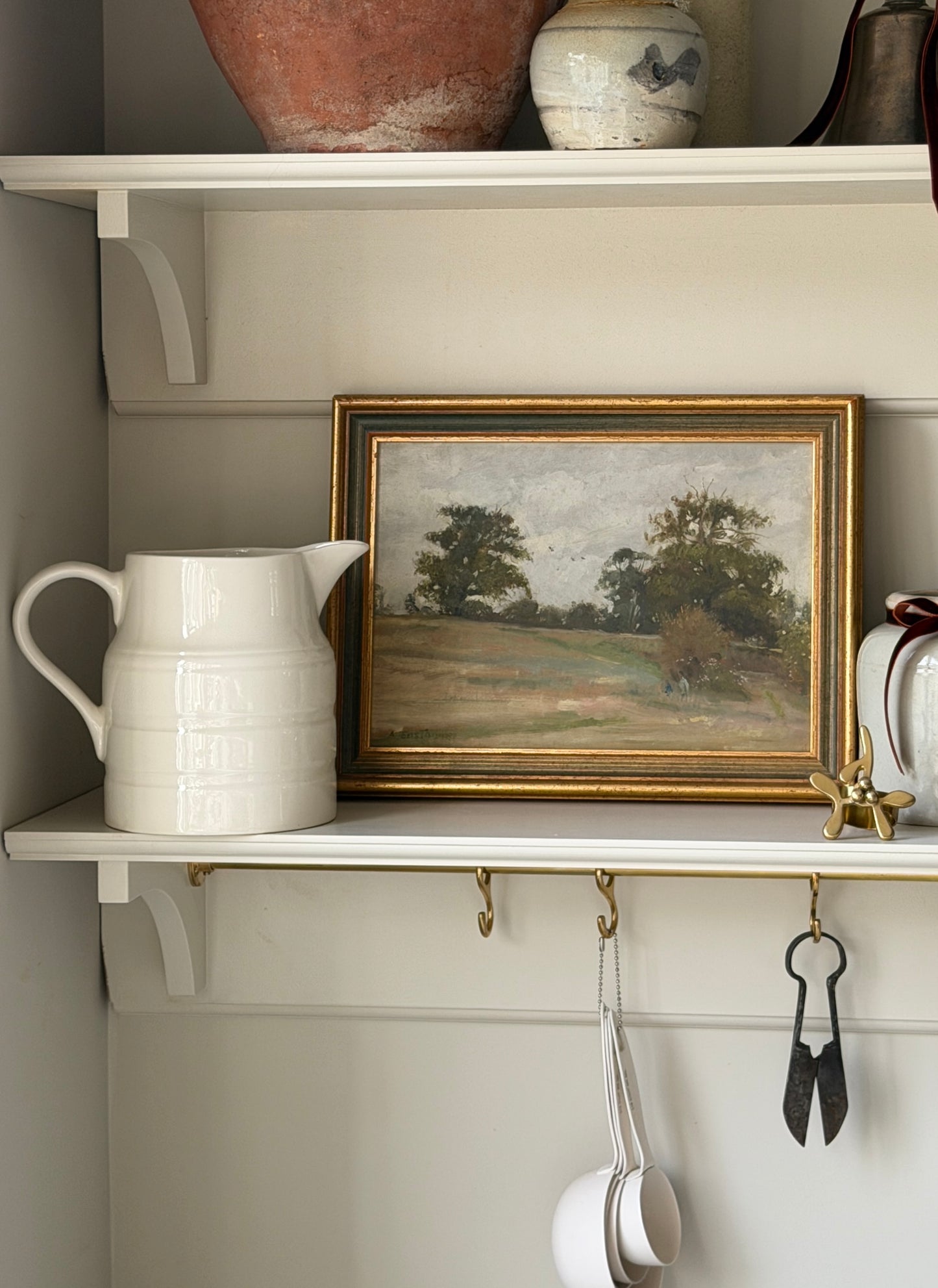 White Farmhouse Jug