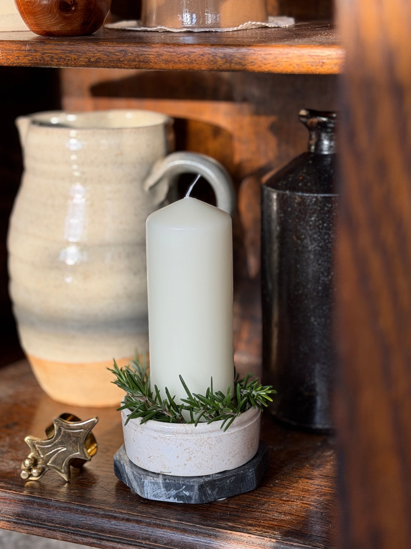 Small White Victorian Stoneware Dishes