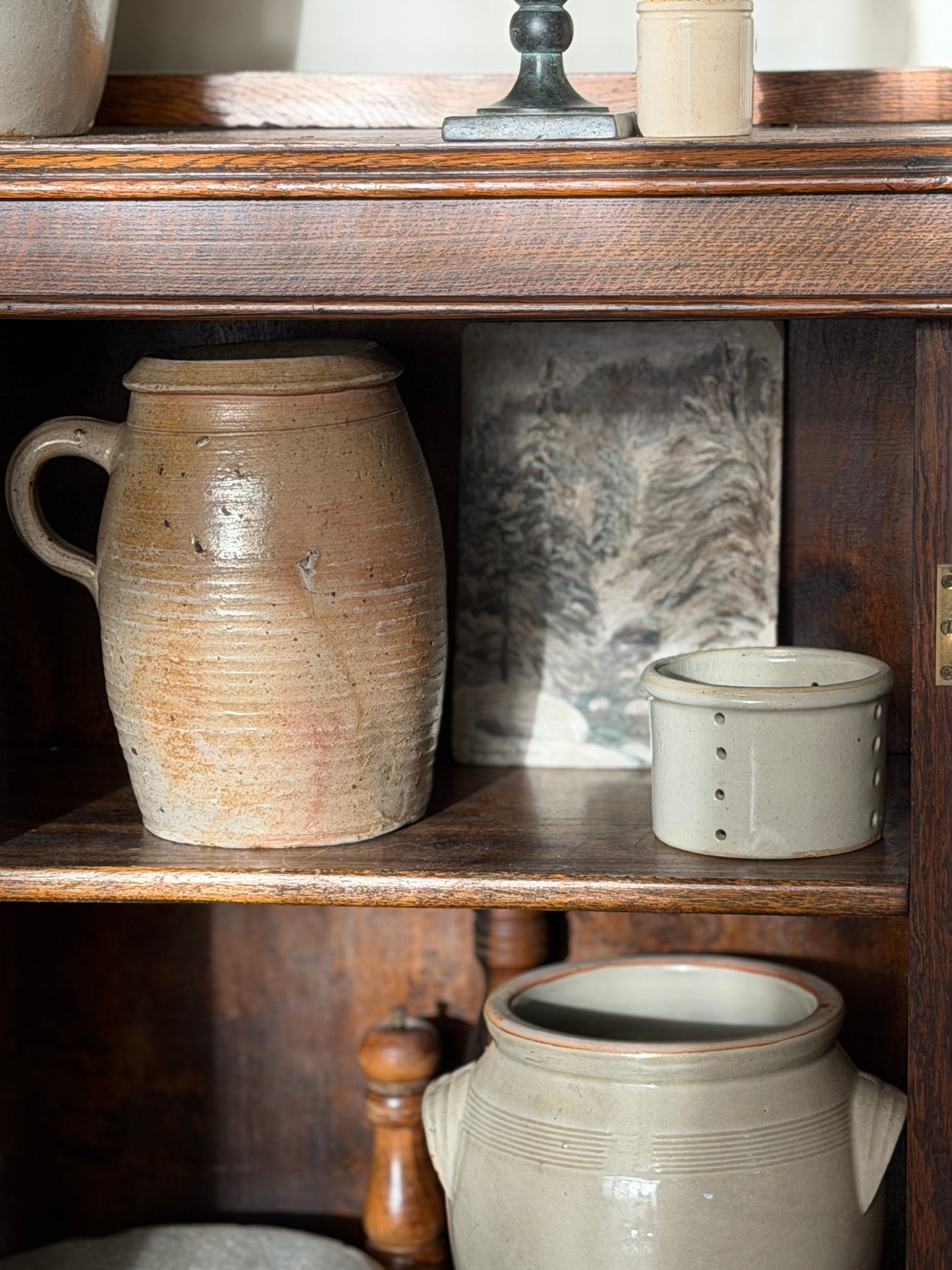 Large Wide Neck French Jug