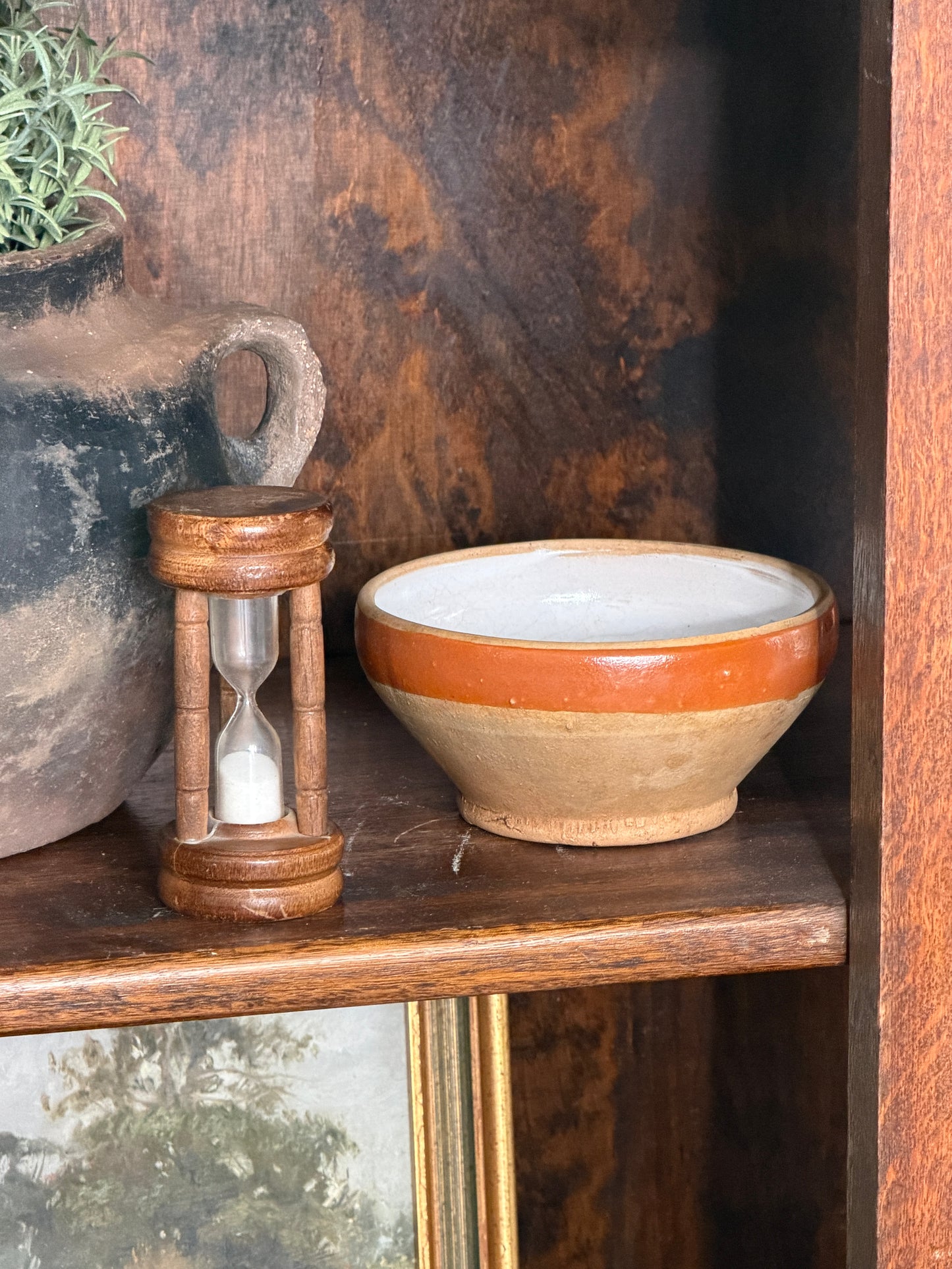 Small French Grès Earthenware Bowl