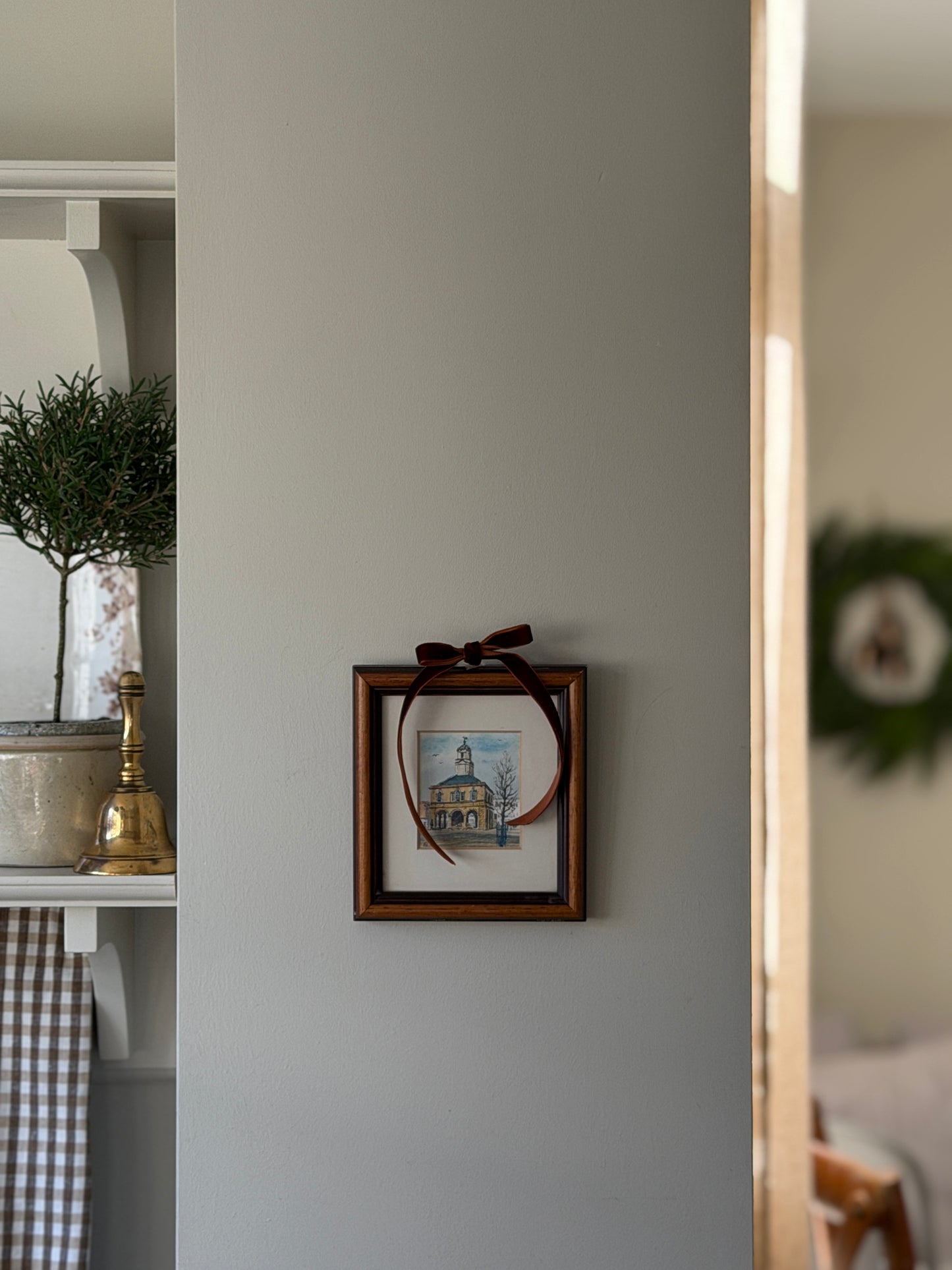 Mini Framed Watercolour Painting - Old Town Hall