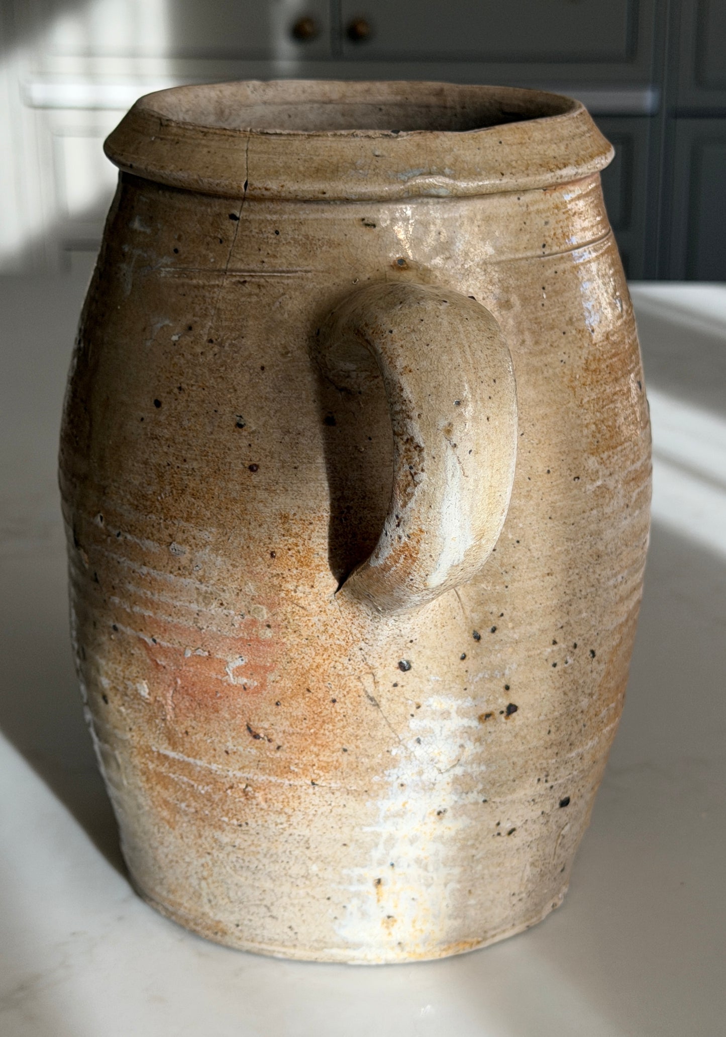 Large Wide Neck French Jug